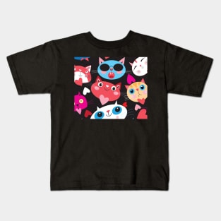 Love cats Kids T-Shirt